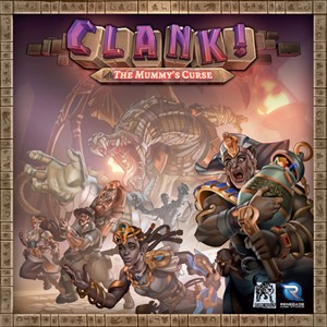 2!RGS0808 Clank! Deck Building Adventure Board Game: The Mummys Curse Expansion published by Renegade Game Studios
