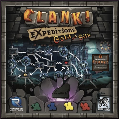 Clank! Deck Building Adventure Board Game: Expeditions: Gold And Silk Expansion