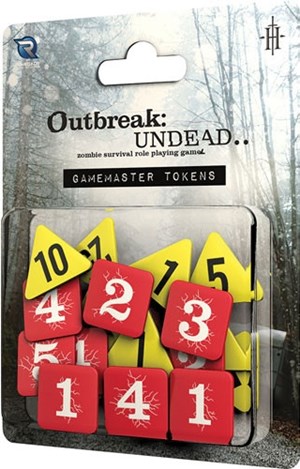 RGS0856 Outbreak: Undead RPG 2nd Edition: Gamemaster's Tokens published by Renegade Game Studios