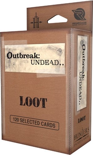 RGS0883 Outbreak: Undead RPG 2nd Edition: Loot Card Deck published by Renegade Game Studios