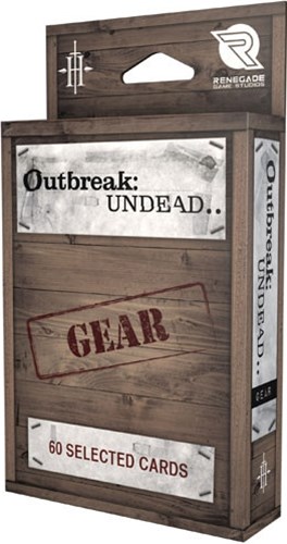 RGS0884 Outbreak: Undead RPG 2nd Edition: Gear Card Deck published by Renegade Game Studios