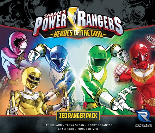RGS2009 Power Rangers Board Game: Heroes Of The Grid Zeo Ranger Pack published by Renegade Game Studios