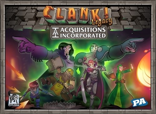 RGS2037 Clank! Legacy Board Game: Acquisitions Incorporated published by Renegade Game Studios