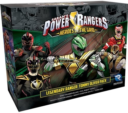Power Rangers Board Game: Heroes Of The Grid Tommy Oliver Pack