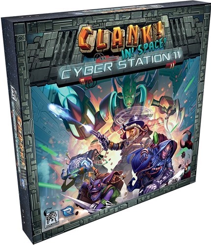 Clank! In! Space! Deck Building Adventure Board Game: Cyber Station 11 Expansion