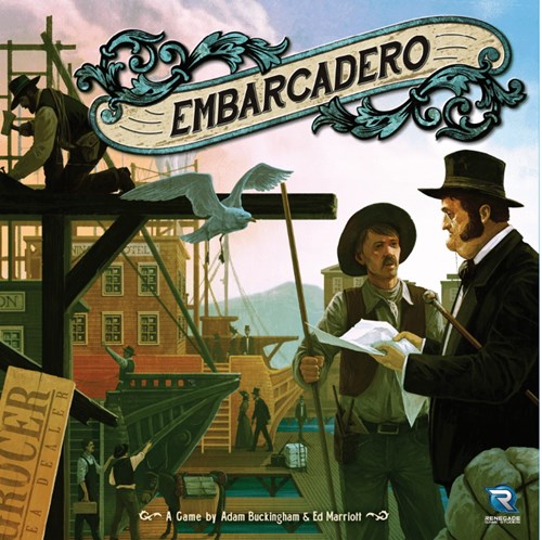 RGS2137 Embarcadero Board Game published by Renegade Game Studios