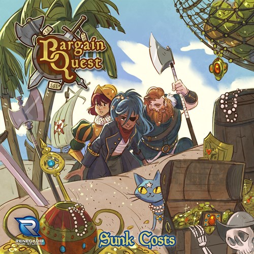 RGS2141 Bargain Quest Board Game: Sunk Cost Expansion published by Renegade Game Studios