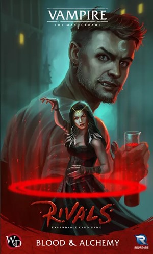 RGS2192 Vampire The Masquerade: Rivals Expandable Card Game: Blood And Alchemy Expansion published by Renegade Game Studios