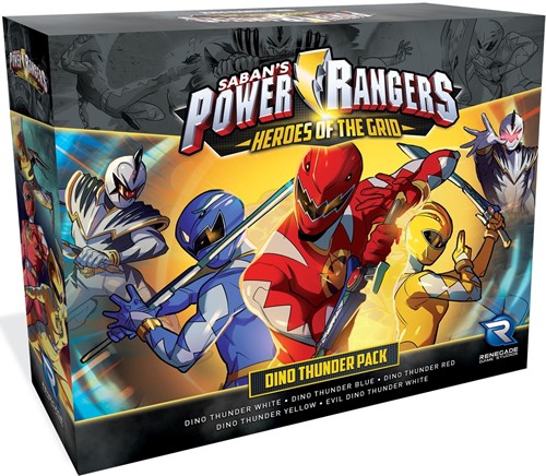 RGS2226 Power Rangers Board Game: Heroes Of The Grid Dino Thunder Pack published by Renegade Game Studios