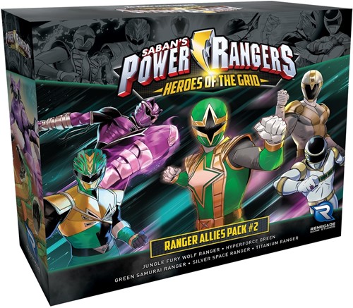 RGS2227 Power Rangers Board Game: Heroes Of The Grid Ranger Allies Pack #2 published by Renegade Game Studios