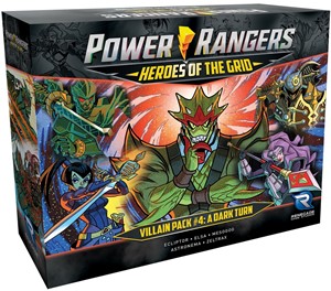 RGS2229 Power Rangers Board Game: Heroes Of The Grid Villain Pack #4: A Dark Turn published by Renegade Game Studios