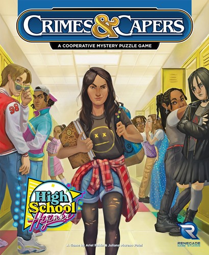 RGS2234 Crimes And Capers Board Game: High School Hijinx published by Renegade Game Studios
