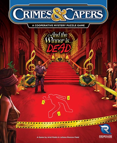 RGS2314 Crimes And Capers Board Game: And The Winner is...DEAD! published by Renegade Game Studios