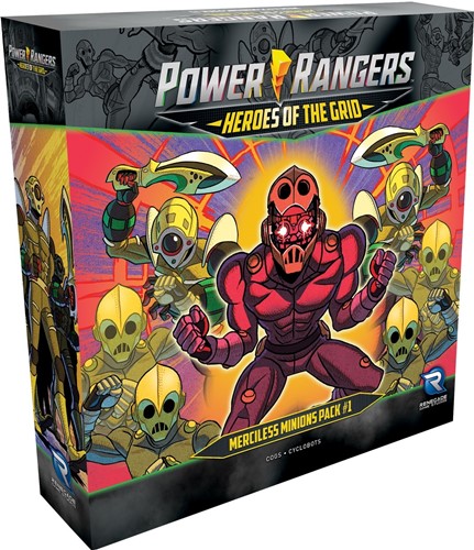 RGS2321 Power Rangers Board Game: Heroes Of The Grid Merciless Minions Pack #1 published by Renegade Game Studios