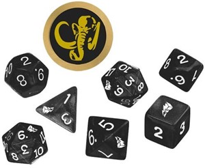 2!RGS2337 Power Rangers RPG: Black Dice Set published by Renegade Game Studios
