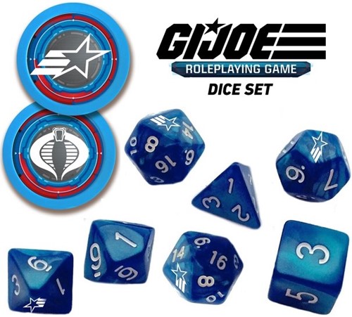 RGS2379 G I Joe RPG: Dice Set published by Renegade Game Studios