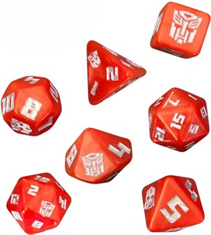 2!RGS2380 Transformers Roleplaying Game: Dice Set published by Renegade Game Studios