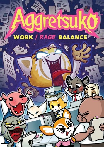 Aggretsuko Card Game: Work - Rage Balance