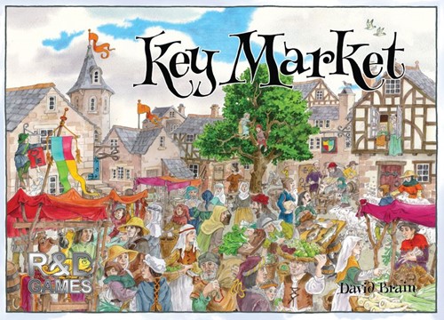 RND1901KM2 Key Market Board Game: 2nd Edition published by R&D Games