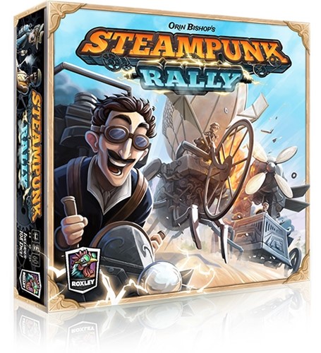 ROX200 Steampunk Rally Board Game published by Roxley Games