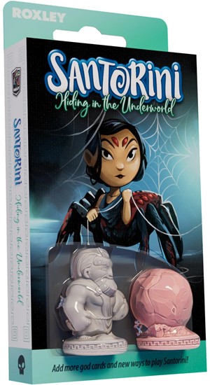 2!ROX313 Santorini Board Game: 2nd Edition: Hiding In The Underworld God Expansion Card Pack published by Roxley Games