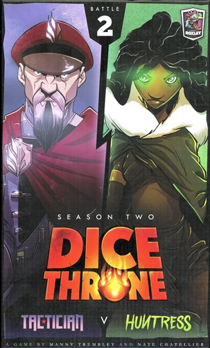 Dice Throne Dice Game: Season Two Box 2: Tactician Vs Huntress