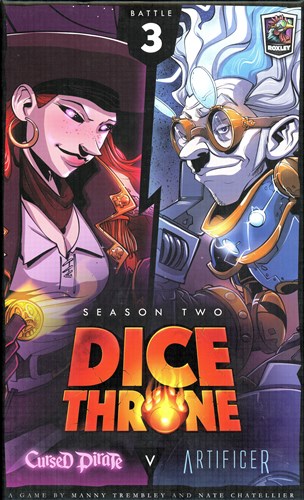 Dice Throne Dice Game: Season Two Box 3: Cursed Pirate Vs Artificer
