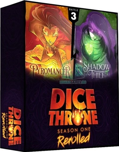 Dice Throne Dice Game: Season One ReRolled 3: Pyromancer Vs Shadow Thief