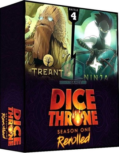 Dice Throne Dice Game: Season One ReRolled 4: Treant Vs Ninja
