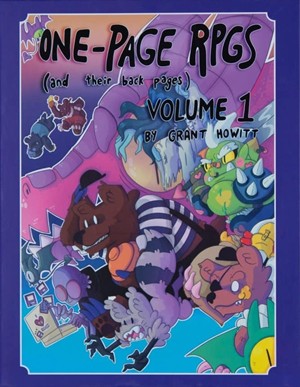 3!RRD040308 One Page RPGs: Volume 1 published by Rowan, Rook and Decard Ltd