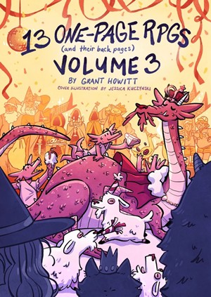3!RRD040310 One Page RPGs: Volume 3 published by Rowan, Rook and Decard Ltd