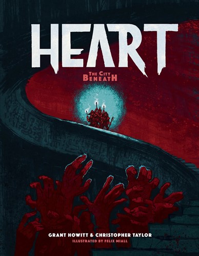 RRDHEARTHB Heart The City Beneath RPG: Core Book published by Rowan, Rook and Decard Ltd
