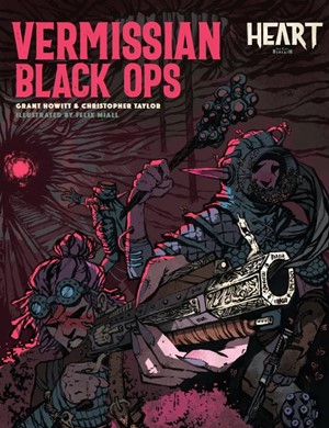 RRDVBLOPSSB Heart The City Beneath RPG: Vermissian Black Ops published by Rowan, Rook and Decard Ltd
