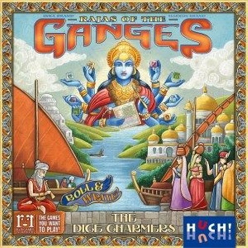 RRG445 Rajas Of The Ganges Board Game: The Dice Charmers published by R&R Games