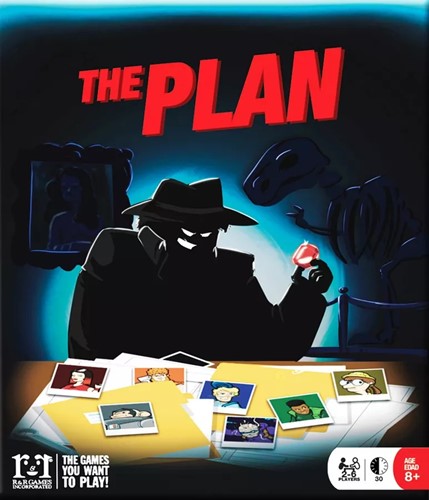 RRG470 The Plan Board Game published by R&R Games