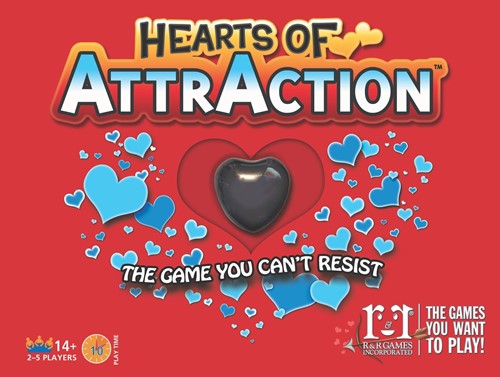 RRG505 Hearts Of Attraction Board Game published by R&R Games