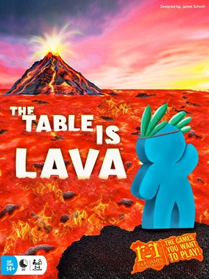 RRG996 The Table Is Lava Board Game published by R&R Games