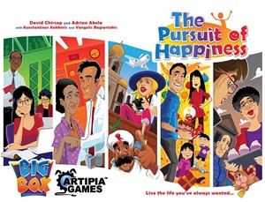 RTPA2113 The Pursuit Of Happiness Board Game: Big Box All-In published by Artipia Games