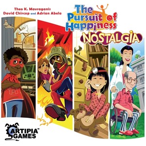 RTPAPHNOS The Pursuit Of Happiness Board Game: Nostalgia Expansion published by Artipia Games