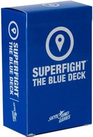 SB428 Superfight Card Game: Blue Locations Deck published by Skybound Games