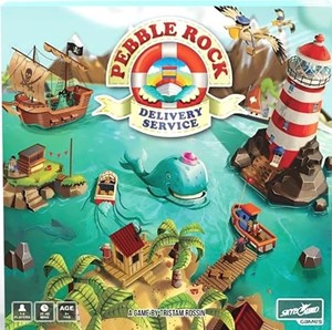 SB4310 Pebble Rock Delivery Service Board Game published by Skybound Games