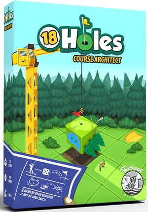 SBS1810 18 Holes Course Architect Dice Game published by Seabrook Studios