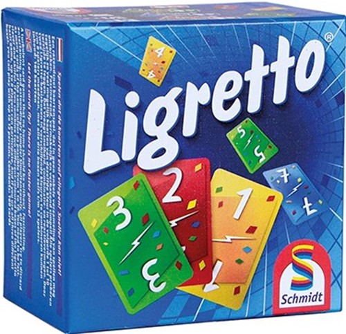 Ligretto Card Game in a Box - Blue