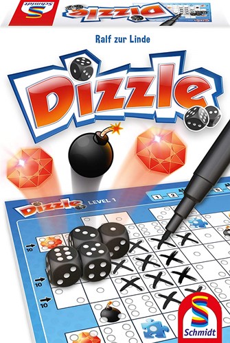 SCH49352 Dizzle Dice Game: UK Edition published by Schmidt Spiele