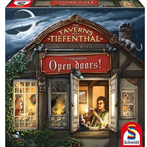 SCH49391 The Taverns Of Tiefenthal Board Game: Open Doors Expansion published by Schmidt Spiele
