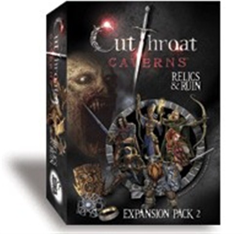 SD0042 Cutthroat Caverns Card Game Exp 2: Relics and Ruins published by Smirk and Dagger Games