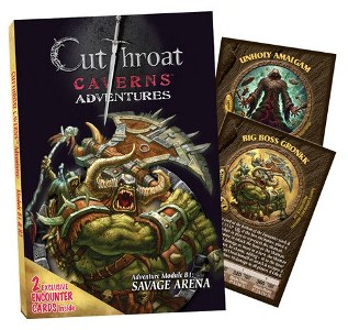 SD0044 Cutthroat Caverns Card Game: Module B1 and B2 published by Smirk and Dagger Games