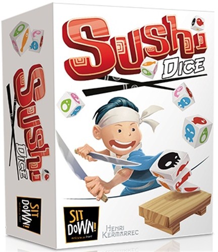 SDG023777 Sushi Dice Game published by Sit Down Games