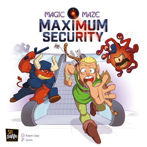SDGMMZ02 Magic Maze Board Game: Maximum Security Expansion published by Sit Down Games