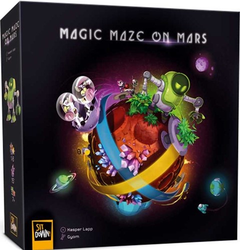 SDGMMZ04 Magic Maze On Mars Board Game published by Sit Down Games